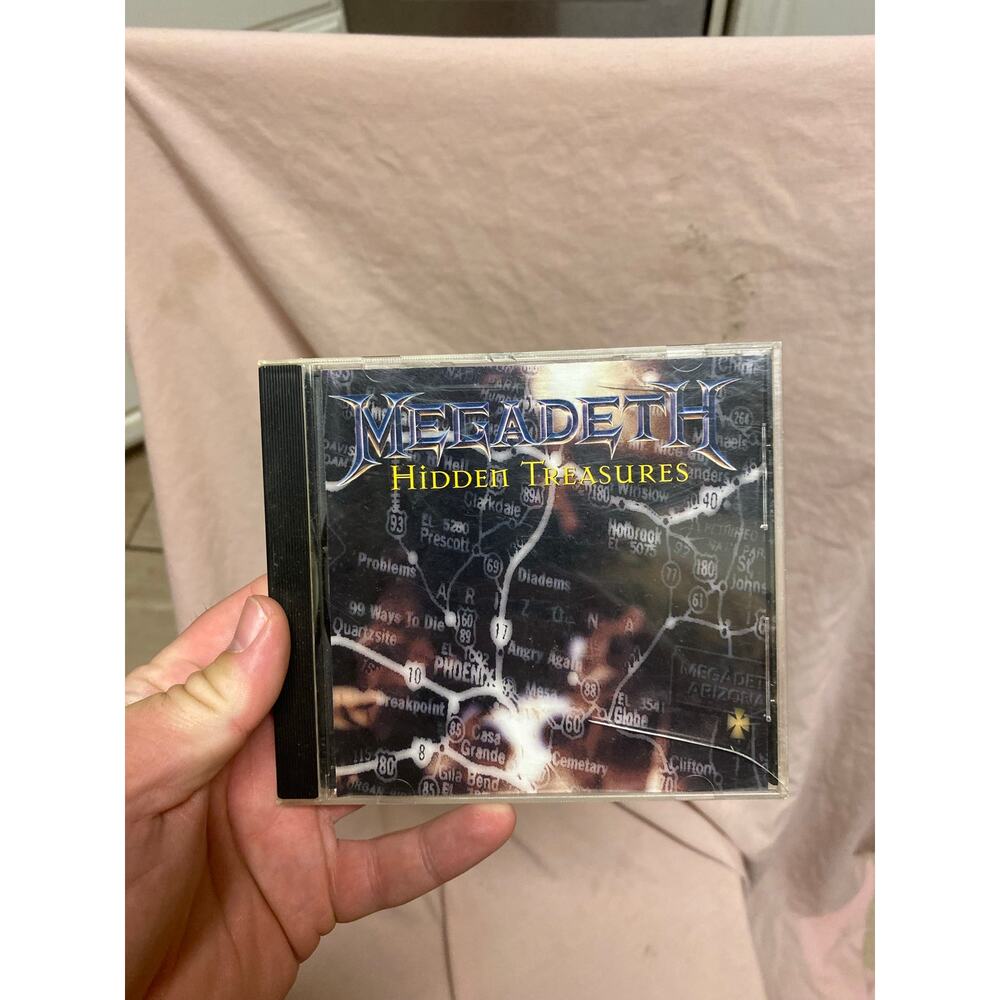 MEGADETH Hidden Treasures; 1995 CD Capitol Records